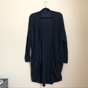 Ecoté // UO // Longline Open Cardigan Sweater 💙